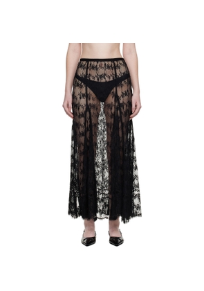 Collina Strada Black Pamela Maxi Skirt