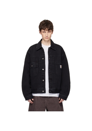 Carhartt Work In Progress Black Belmar Denim Jacket