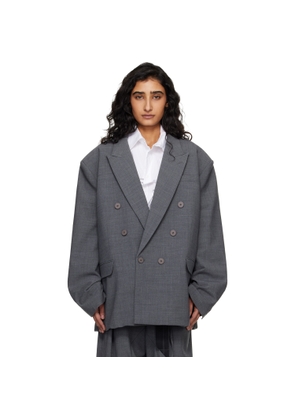 Ottolinger Gray Oversize Flex Blazer