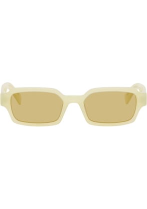 RETROSUPERFUTURE Yellow Carino Sunglasses