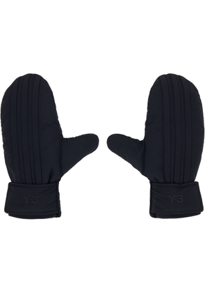 Y-3 Black Padded Mitts
