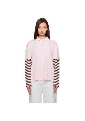 Sandy Liang Pink Dew Polo