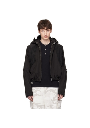 FFFPOSTALSERVICE Black Parachute Hooded Gen 2 Jacket