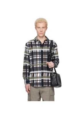 Bottega Veneta Multicolor Cotton Check Shirt