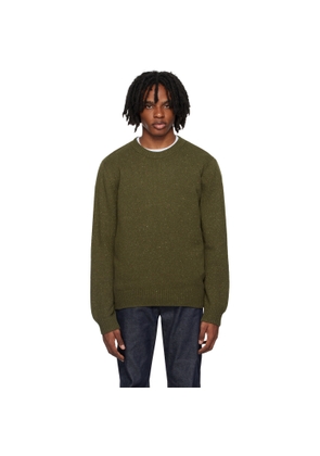 A.P.C. Khaki Lucien Sweater
