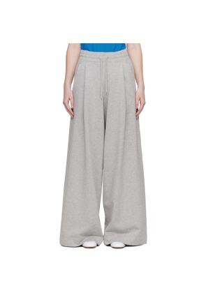 Dries Van Noten Gray Loose Sweatpants