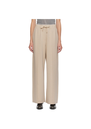 Weekend Max Mara Beige Sub Lounge Pants