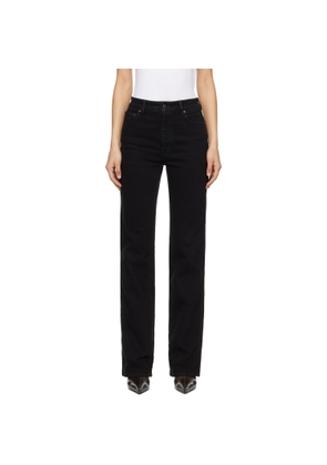 AMIRI Black MA Quad Patch Slim Jeans