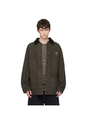 Carhartt Work In Progress Green Prescott Coat