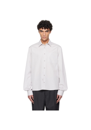 Rier Gray Popeline Shirt