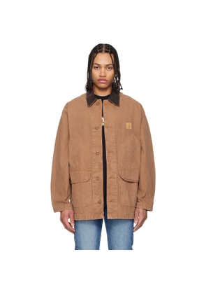 Carhartt Work In Progress Tan Prescott Coat