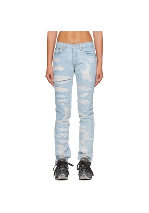 NotSoNormal Blue Destroyed Jeans
