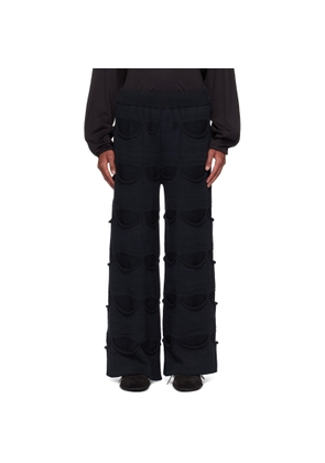 Isa Boulder SSENSE Exclusive Navy All Pocket Trousers