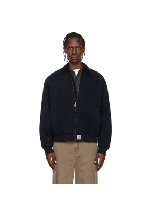 Carhartt Work In Progress Black OG Santa Fe Jacket