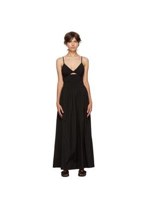Esse Studios Black Tri Knit Maxi Dress