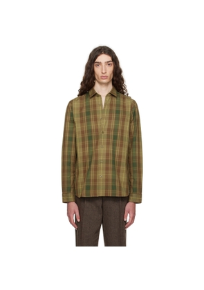 Hugo Green Check Shirt
