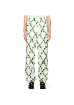 Tanner Fletcher White Ivy League Lounge Pants