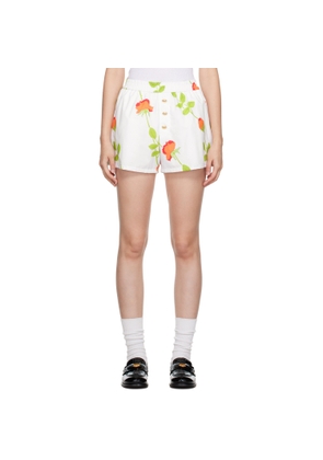 Tanner Fletcher White Winnie Boxer Shorts