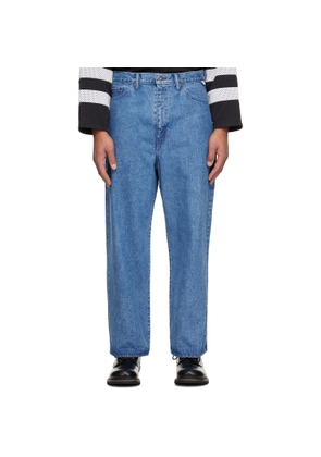 WTAPS Blue 'Blues Straight' Jeans