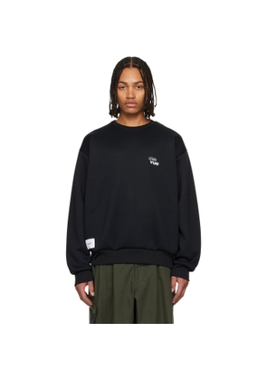 WTAPS Black Wound Sweatshirt