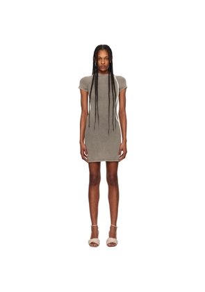 Ottolinger Taupe Fitted Minidress
