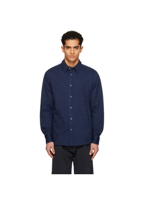 TOM FORD Blue Cotton Shirt