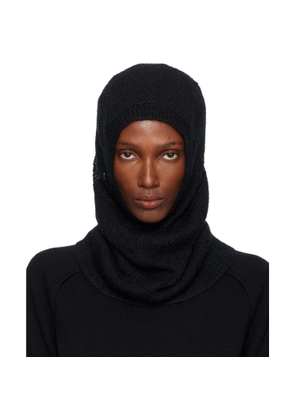 Ann Demeulemeester Black Vali Balaclava