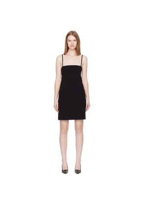 Sportmax Black Cut Out Minidress