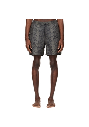 Carhartt Work In Progress Green Slater Swim Shorts