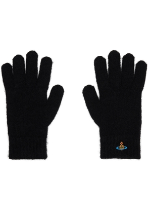 Vivienne Westwood Black Fluffy Gloves