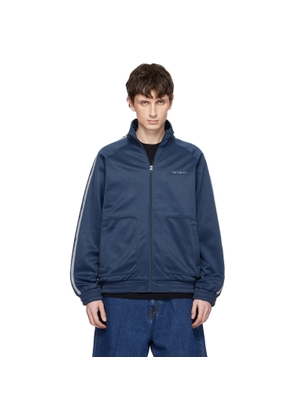 Carhartt Work In Progress Blue Bolar Sweat Track Jacket