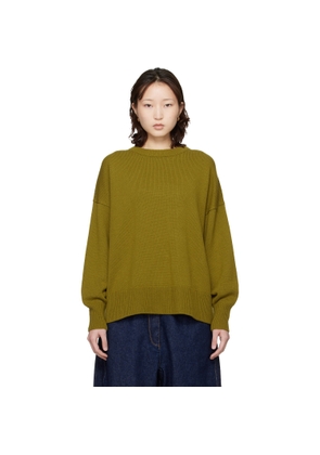 Cordera Green Merino Wool Oversized Sweater