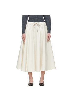 Cordera White Technical Midi Skirt
