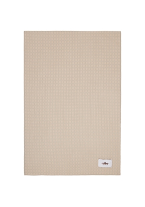 colbo Beige Check Scarf