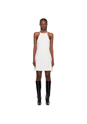 Courrèges Off-White Spongy Heritage Minidress