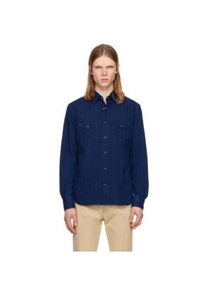 TOM FORD Navy Western Shirt