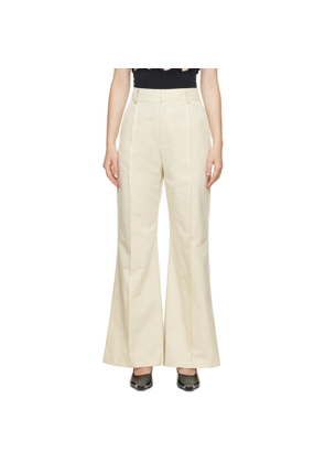 THIRD FORM Off-White Line Through Trousers