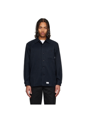 WTAPS Navy Plaid Shirt