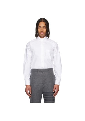 Thom Browne White Classic Armband Shirt