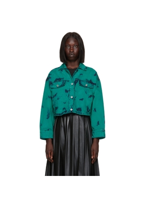 MSGM SSENSE Exclusive Blue Denim Jacket