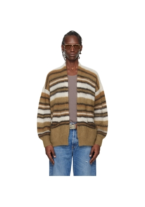 Isabel Marant Brown & Off-White Danah Cardigan