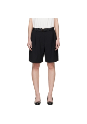 Cordera Black Tailored Bermuda Shorts