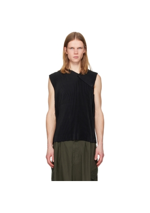 HOMME PLISSÉ ISSEY MIYAKE Black Stone Cloud Tank Top