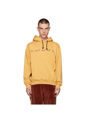 Bethany Williams Yellow Spencer Buttons Hoodie