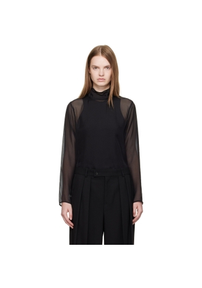 La Collection Black Clarice Blouse