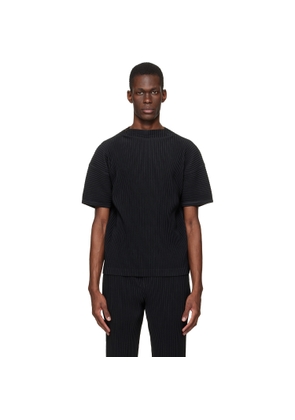 HOMME PLISSÉ ISSEY MIYAKE Black Monthly Colors March T-shirt