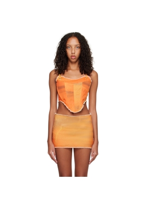 BINYA SSENSE Exclusive Orange Ruta Tank Top