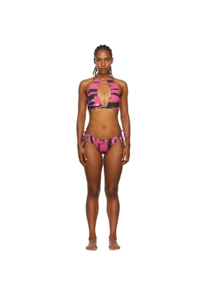 BARRAGÁN SSENSE Exclusive Purple Ambra Bikini