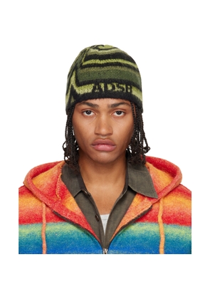 Andersson Bell Khaki Paint Beanie