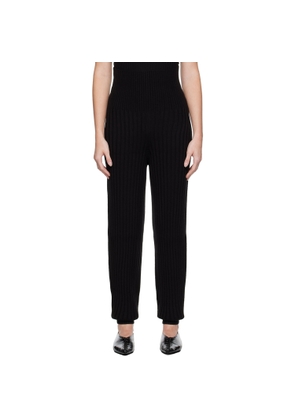 DRAE Black Den Seamless Lounge Pants